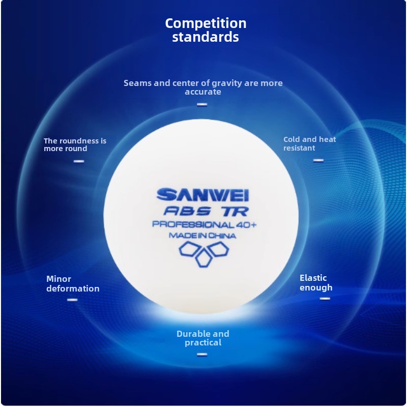 50 100 pcs Sanwei New Material - огляд і ціна Table Tennis Olympics