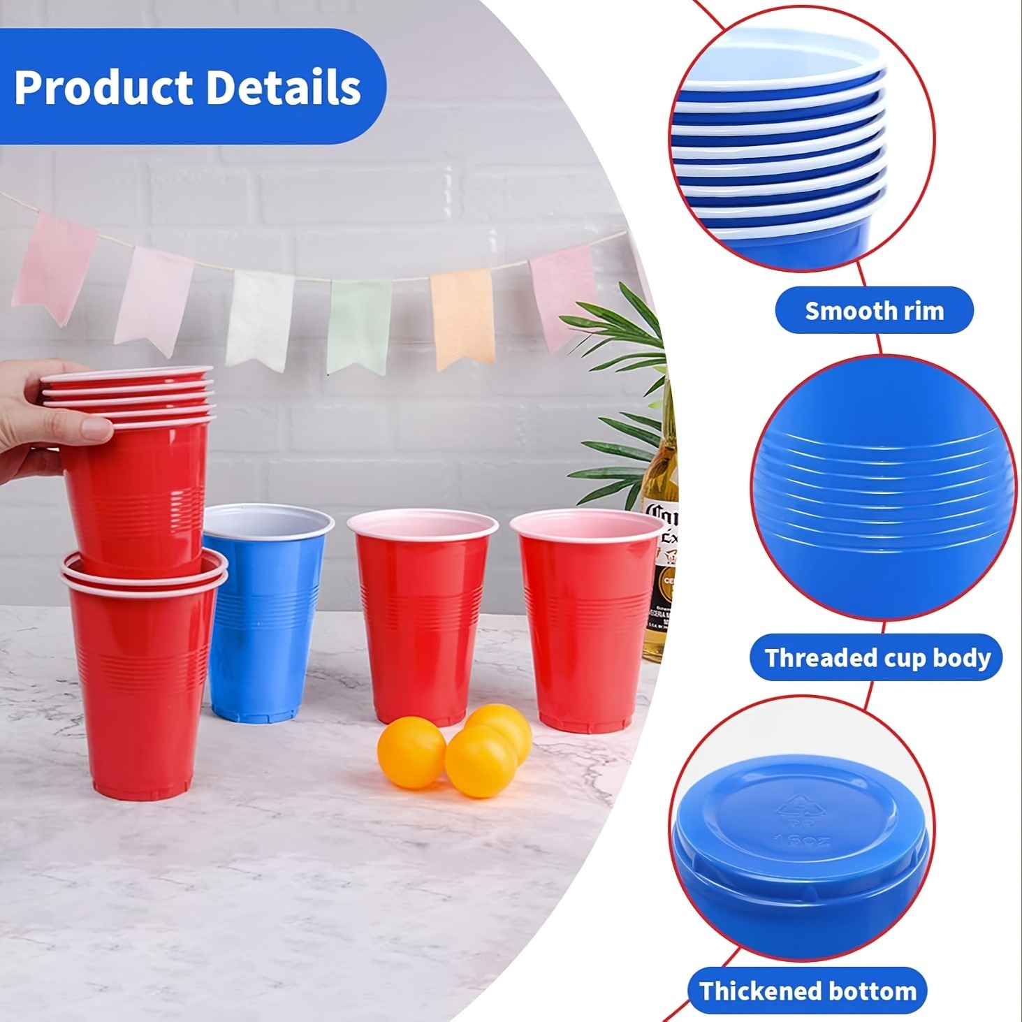 Beer Pong Game Set & Party Cup - огляд і ціна Table Tennis Olympics