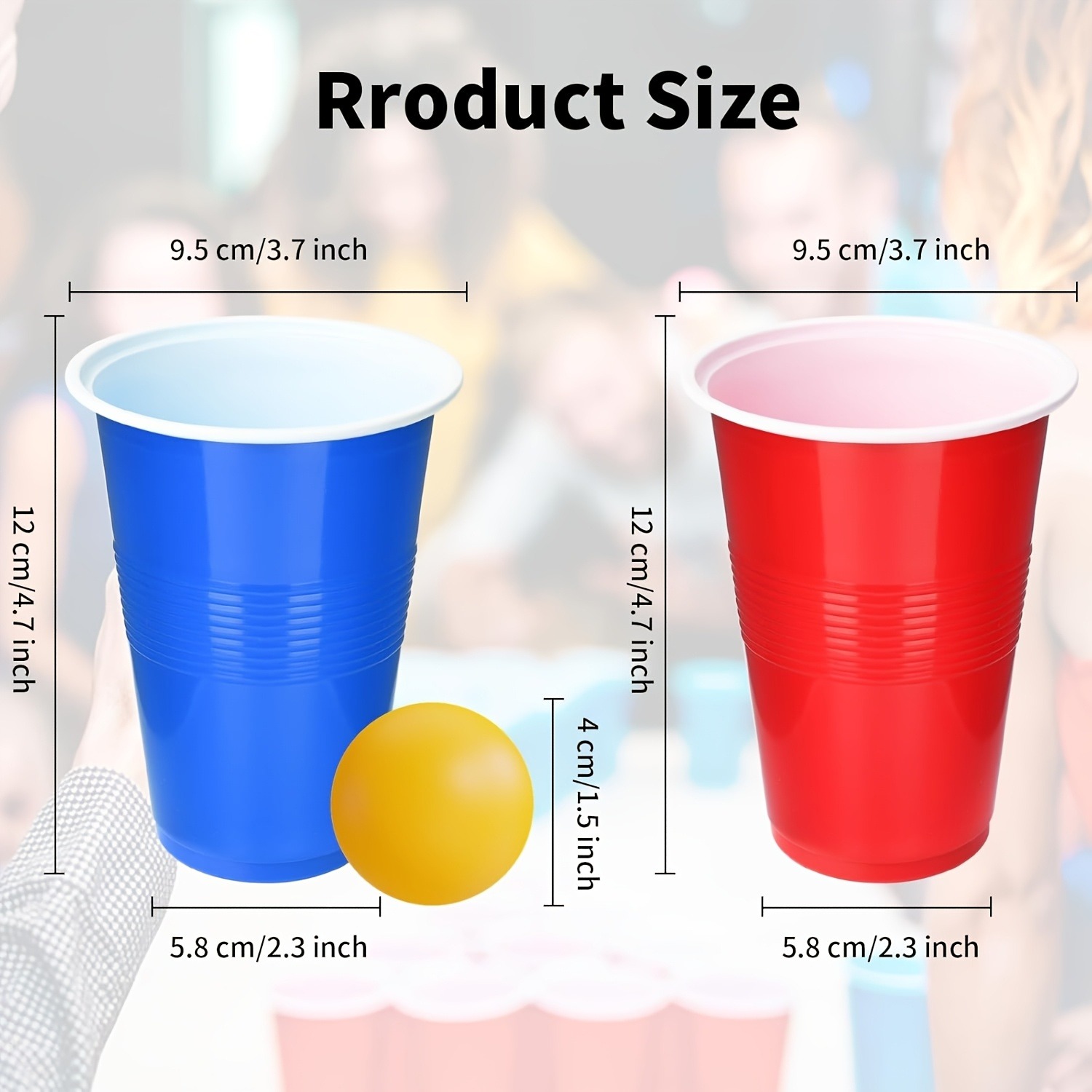Beer Pong Game Set & Party Cup - огляд і ціна Table Tennis Olympics