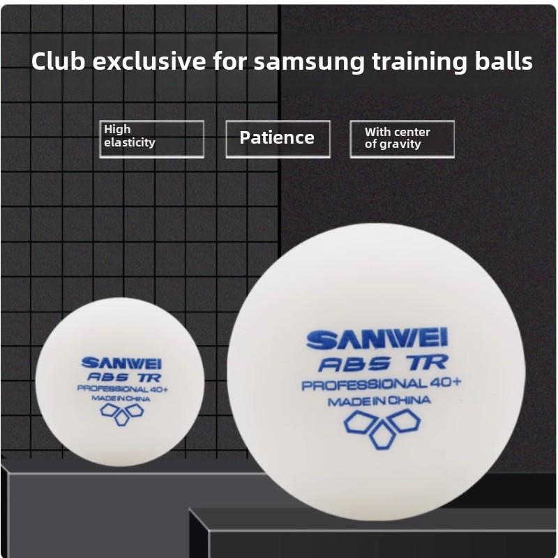 100 pcs Sanwei New Materials P - огляд і ціна Table Tennis Olympics